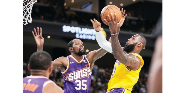 Phoenix Suns no quiere seguir perdiendo ante Los Angeles Lakers